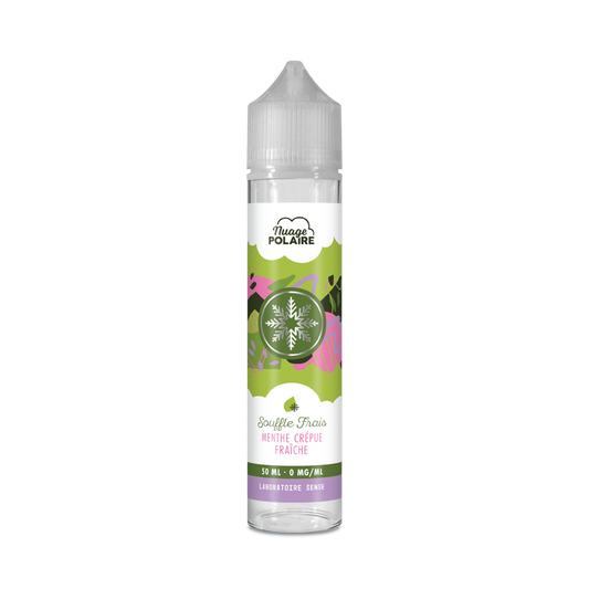 E-liquide Souffle Frais Laboratoire Sense Nuage Polaire, flacon de 50 mL