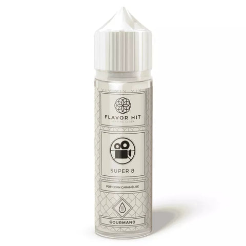 E-liquide Super 8 Flavor Hit Essentials, flacon de 50 mL