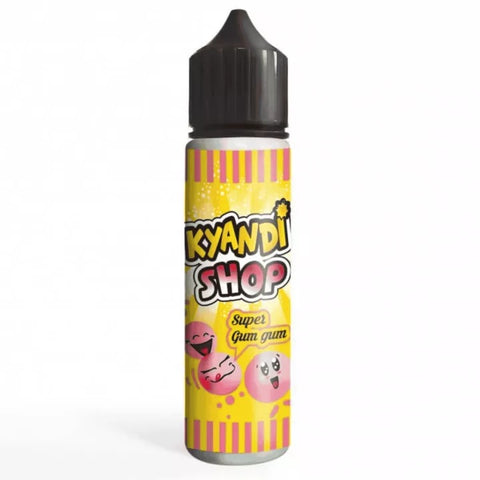 E-liquide Super Gum Gum Airomia Kyandi Shop, flacon de 50 mL