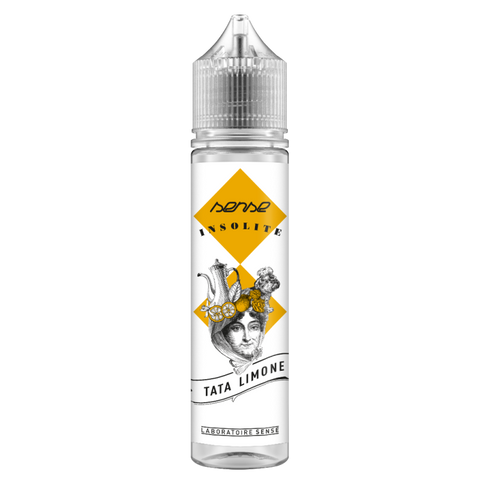 E-liquide Tata Limone Laboratoire Sense Insolite, flacon de 50 mL