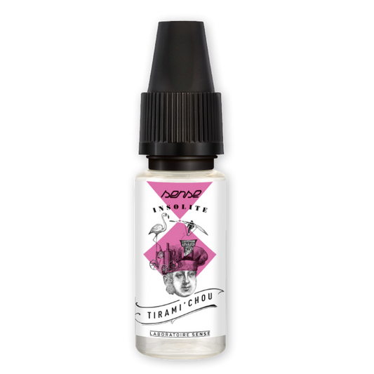 E-liquide Tirami'chou Laboratoire Sense Insolite, flacon de 10 mL