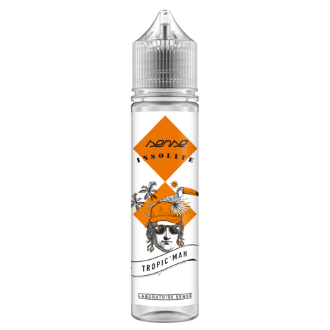 E-liquide Tropic'man Laboratoire Sense Insolite, flacon de 50 mL
