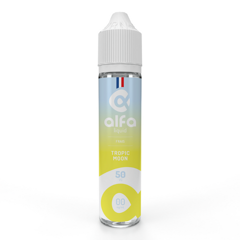 E-liquide Tropic Moon Alfaliquid, flacon de 50 mL