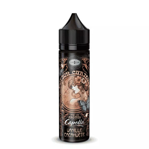 E-liquide Vanille Cacahuète Curieux Les Potions Curieuses, flacon de 50 mL