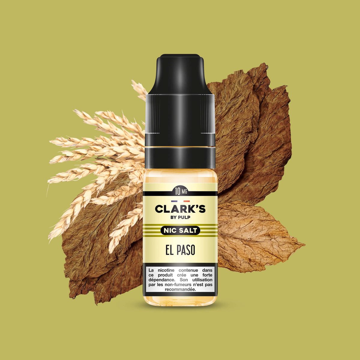 E-liquide El Paso Clark's by PULP Nic Salt aux sels de nicotine, flacon de 10 mL