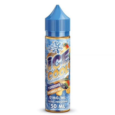 E-liquide Cassis Mangue Liquidarom Ice Cool, flacon de 50 mL