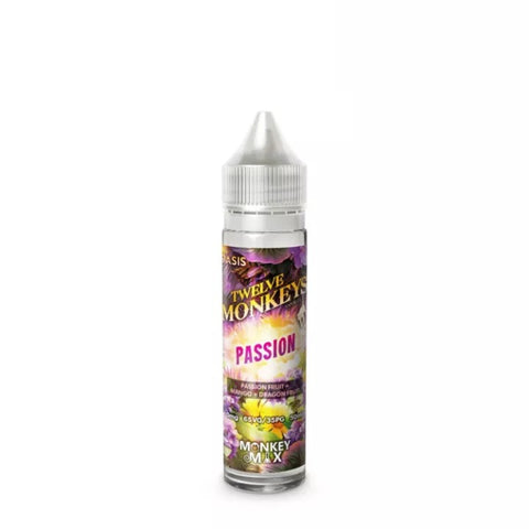 E-liquide Passion Twelve Monkeys, flacon de 50 mL