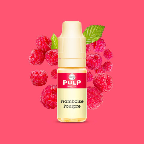 E-liquide Framboise Pourpre PULP, flacon de 10 mL