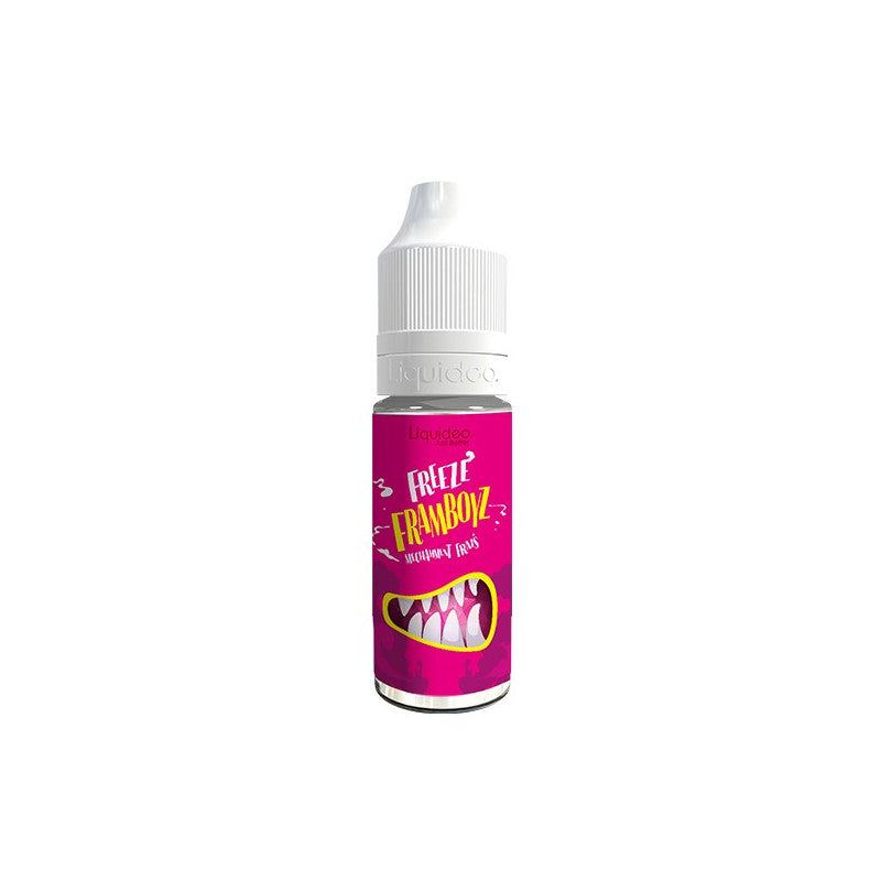 E-liquide Framboyz Liquideo Freeze, flacon de 10 mL