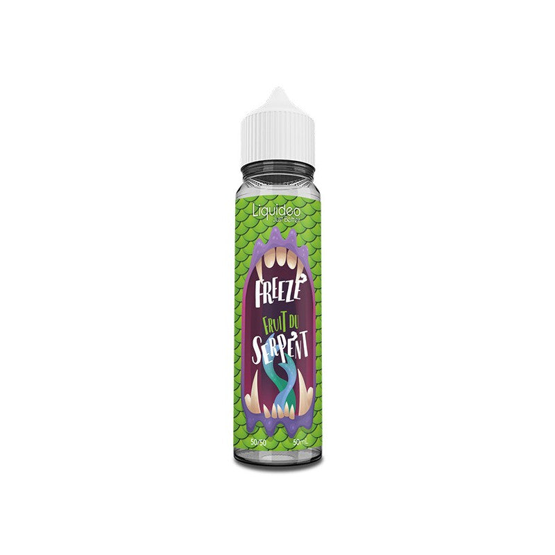 E-liquide Fruit du Serpent Liquideo Freeze, flacon de 50 mL