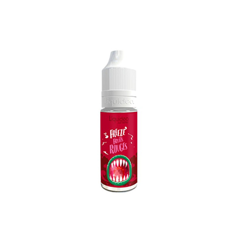 E-liquide Fruits Rouges Liquideo Freeze, flacon de 10 mL