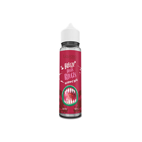 E-liquide Fruits Rouges Liquideo Freeze, flacon de 50 mL