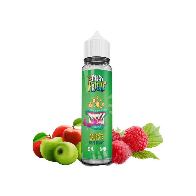 E-liquide Galipette Liquideo Multi Freeze, flacon de 50 mL