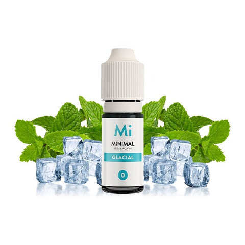 E-liquide Glacial Fuu Minimal aux sels de nicotine, flacon de 10 mL