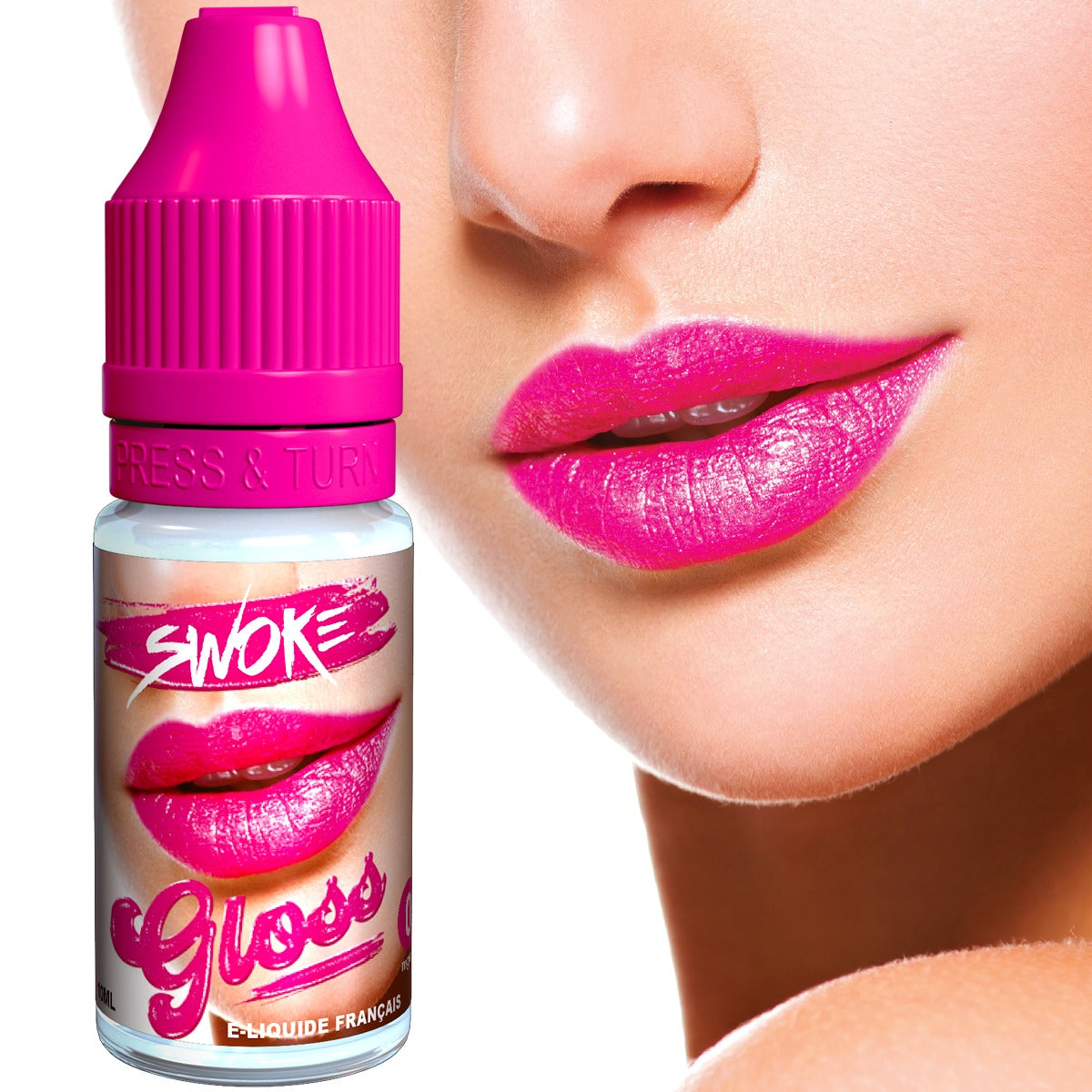 E-liquide Gloss Swoke Swoke, flacon de 10 mL
