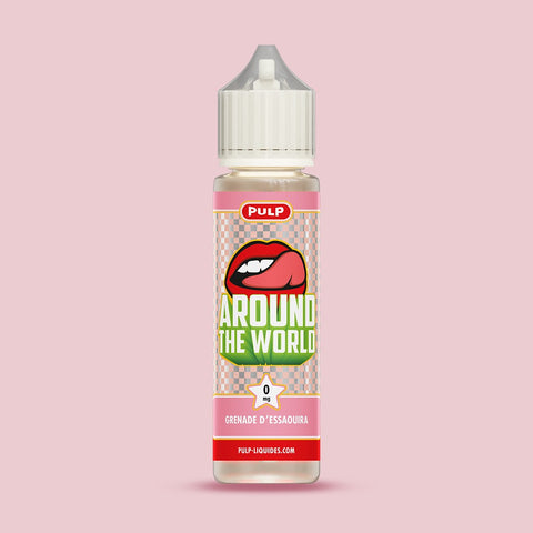 E-liquide Grenade d'Essaouira PULP Around the World, flacon de 50 mL