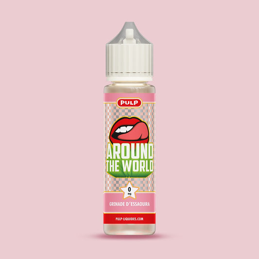 E-liquide Grenade d'Essaouira PULP Around the World, flacon de 50 mL