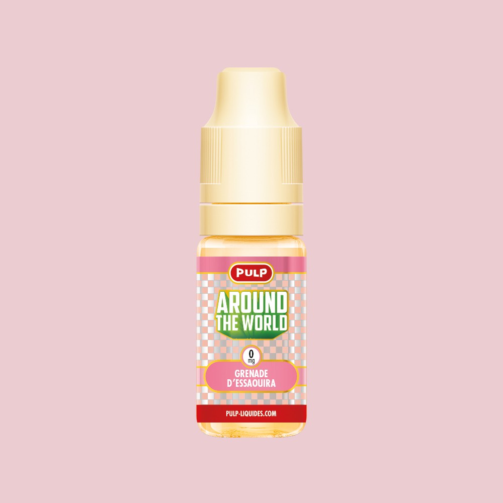 E-liquide Grenade d'Essaouira PULP Around the World, flacon de 10 mL