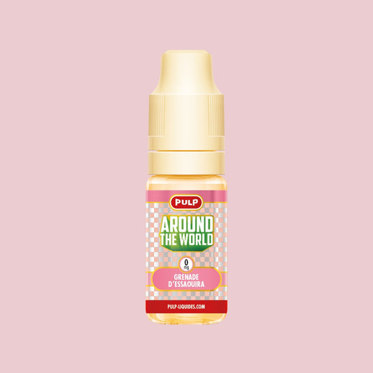 E-liquide Grenade d'Essaouira PULP Around the World, flacon de 10 mL