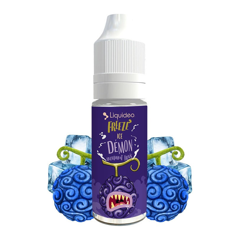 E-liquide Ice Demon Liquideo Freeze, flacon de 10 mL