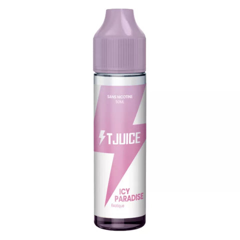 E-liquide Icy Paradise T-Juice, flacon de 50 mL