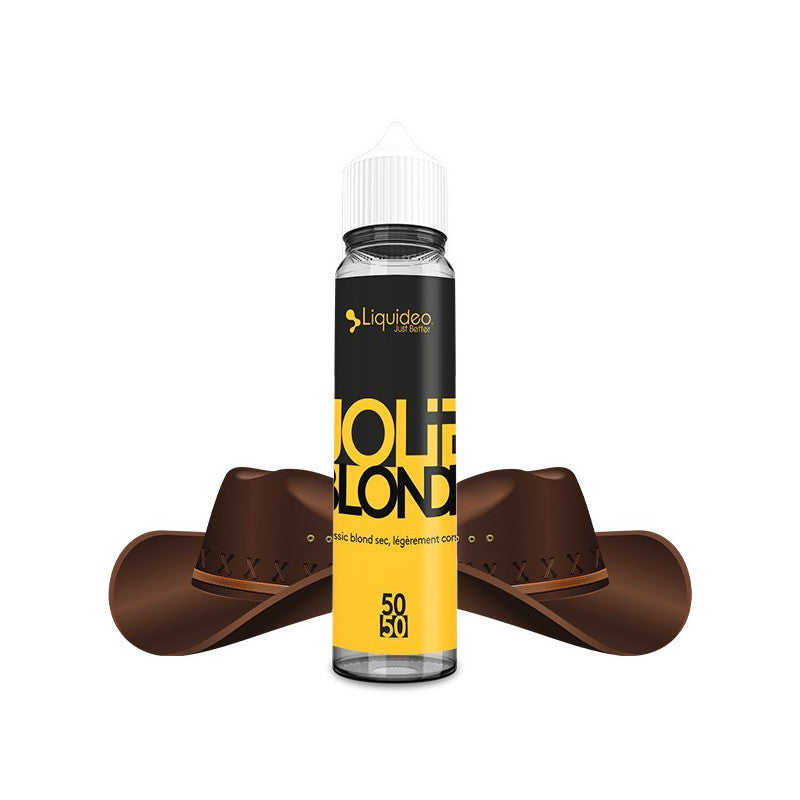 E-liquide Jolie Blonde Liquideo Fifty, flacon de 50 mL