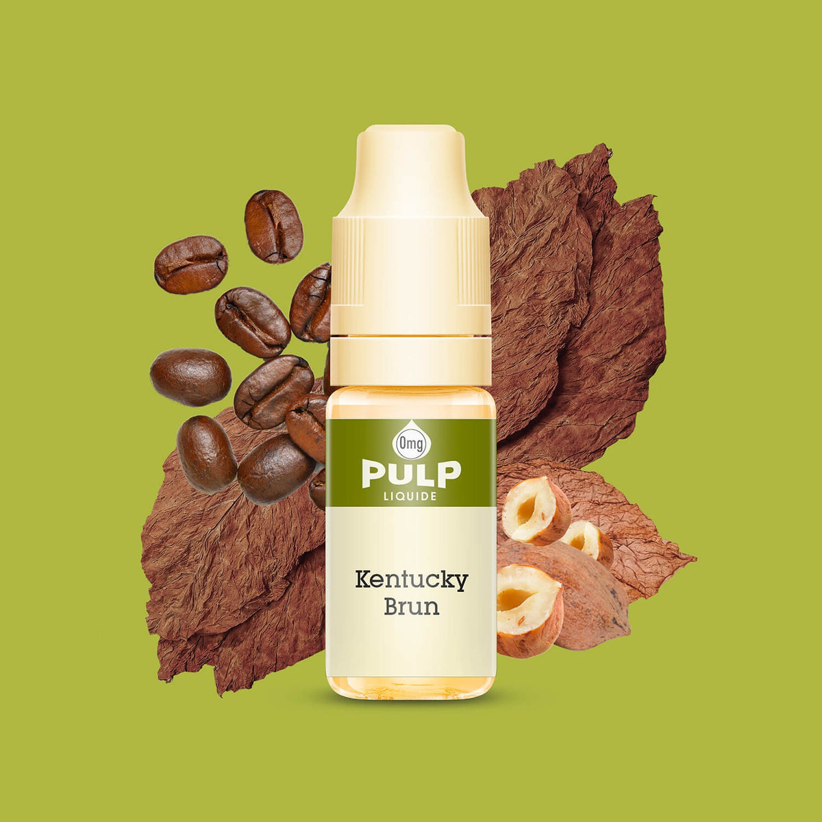 E-liquide Kentucky Brun PULP, flacon de 10 mL