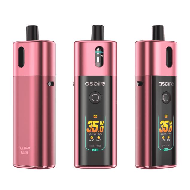 Kit Fluffi Pro Aspire Crimson Red