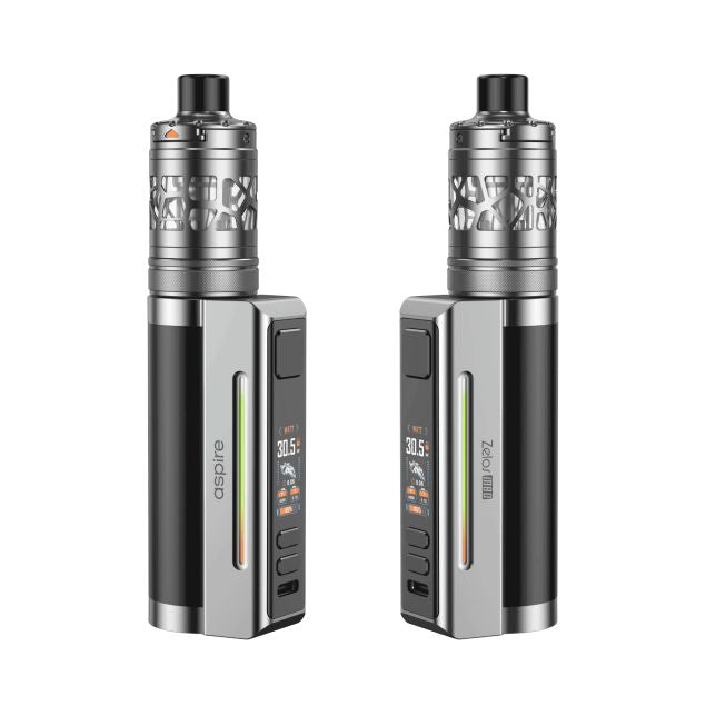 Kit Zelos M80 Aspire Black & Silver