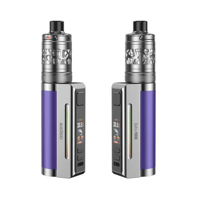 Kit Zelos M80 Aspire Purple & Silver