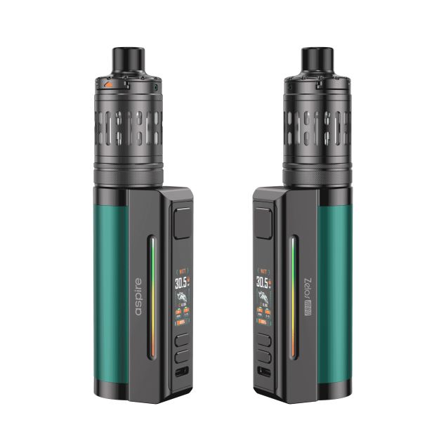 Kit Zelos M80 Aspire Green & Silver
