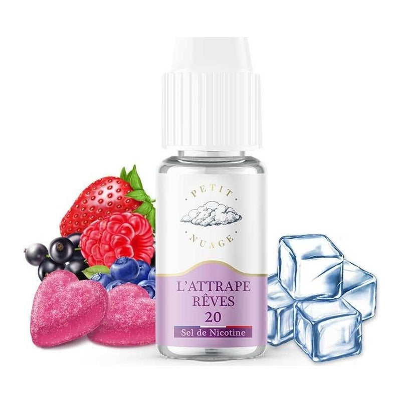 E-liquide L'Attrape Rêve Levest Petit Nuage aux sels de nicotine, flacon de 10 mL
