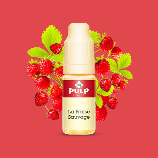 E-liquide La Fraise Sauvage PULP, flacon de 10 mL