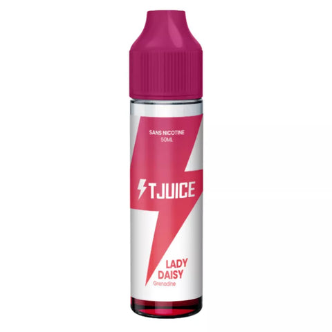 E-liquide Lady Daisy T-Juice, flacon de 50 mL