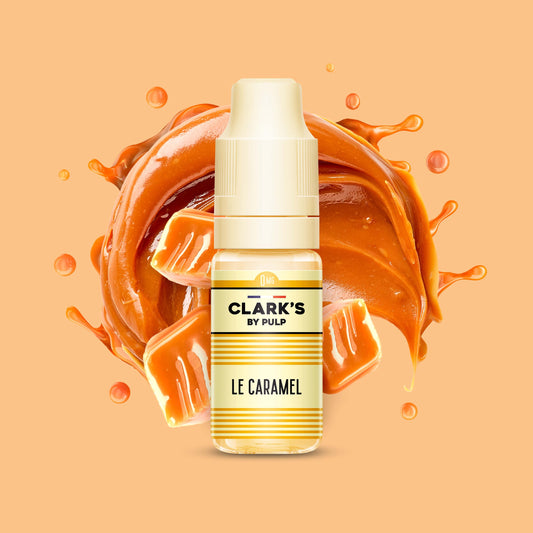 E-liquide Le Caramel Clark's by PULP, flacon de 10 mL
