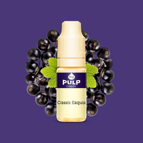 E-liquide Cassis Exquis PULP, flacon de 10 mL