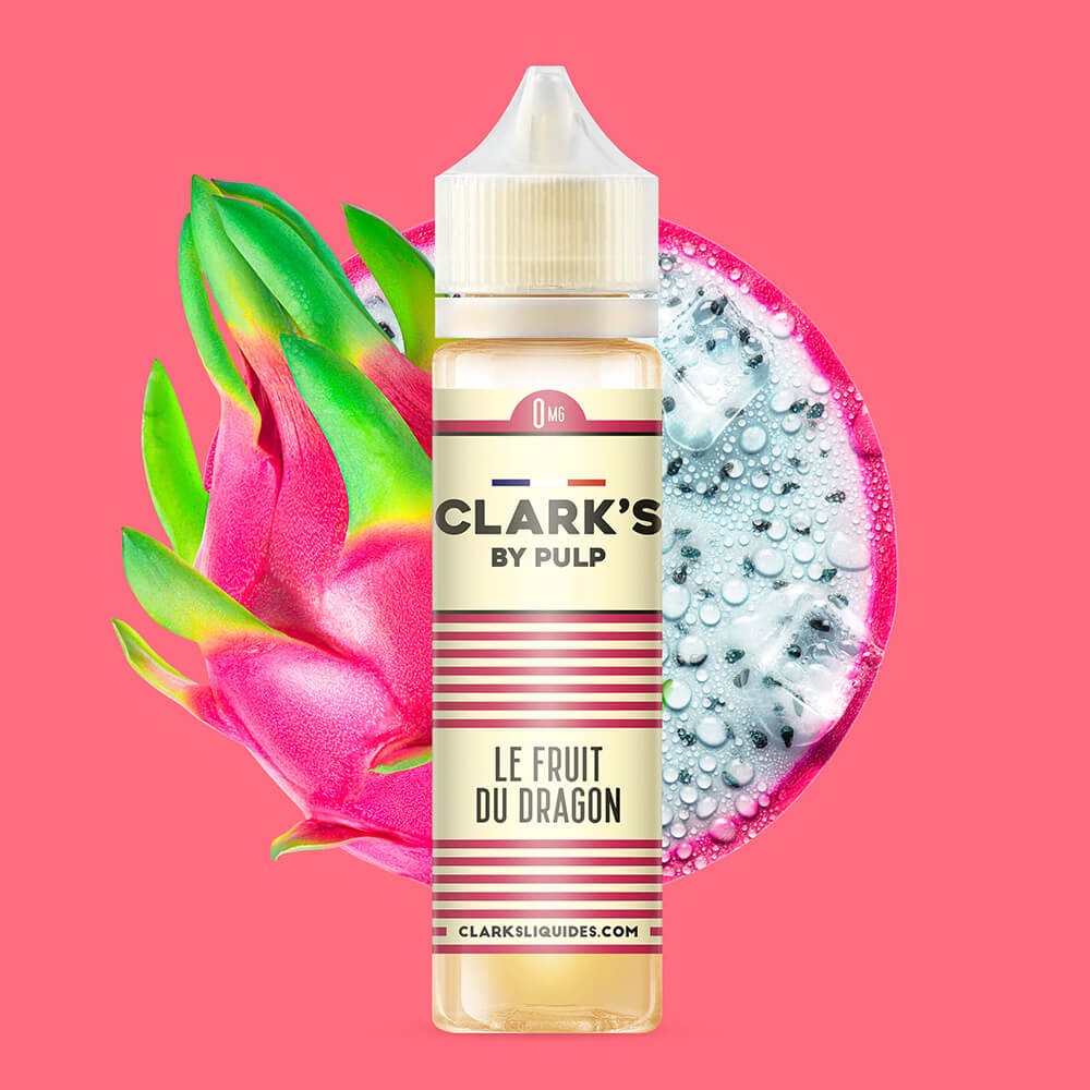 E-liquide Le Fruit du Dragon Clark's by PULP, flacon de 50 mL