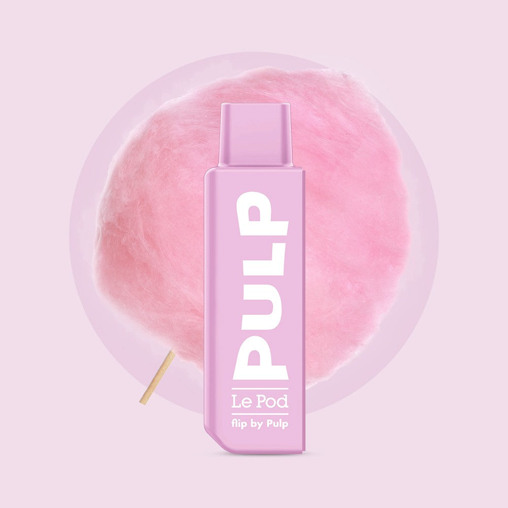 Cartouche pré-remplie Le Pod Flip PULP Barbe à Papa