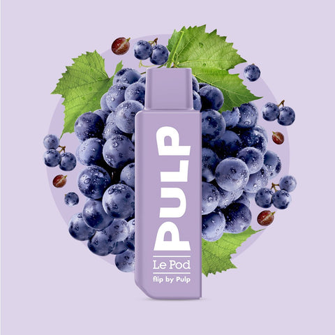 Cartouche pré-remplie Le Pod Flip PULP Raisin Noir