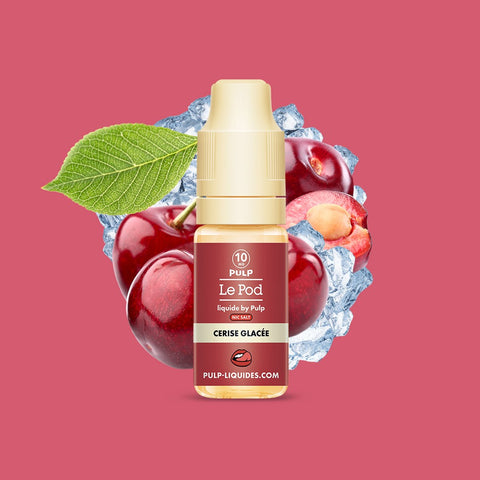 E-liquide Cerise Glacée PULP Le Pod Liquide aux sels de nicotine, flacon de 10 mL