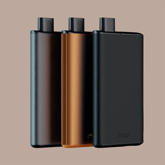Batterie Le Pod Slim PULP en gris, bronze et noir