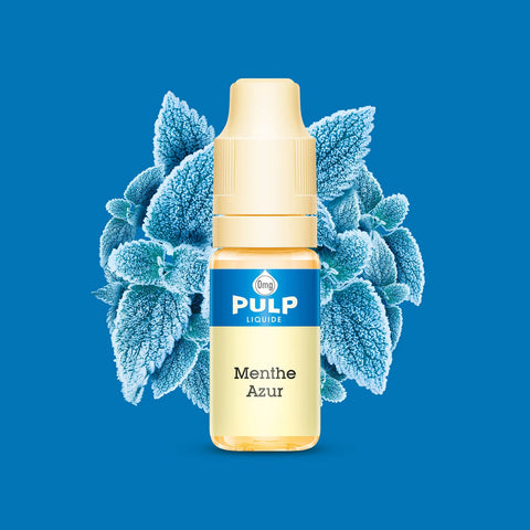 E-liquide Menthe Azur PULP, flacon de 10 mL