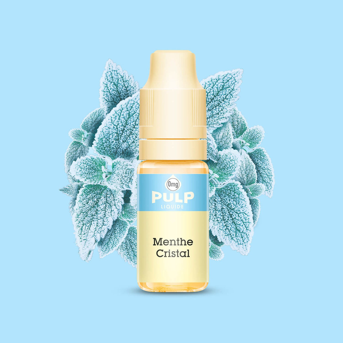 E-liquide Menthe Cristal PULP, flacon de 10 mL