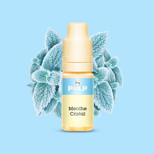 E-liquide Menthe Cristal PULP, flacon de 10 mL