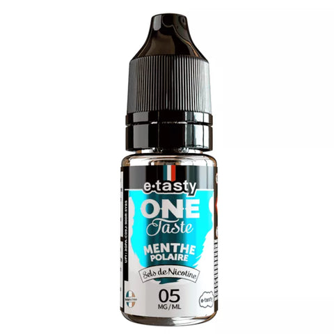 E-liquide Menthe Polaire E.Tasty One Taste aux sels de nicotine, flacon de 10 mL
