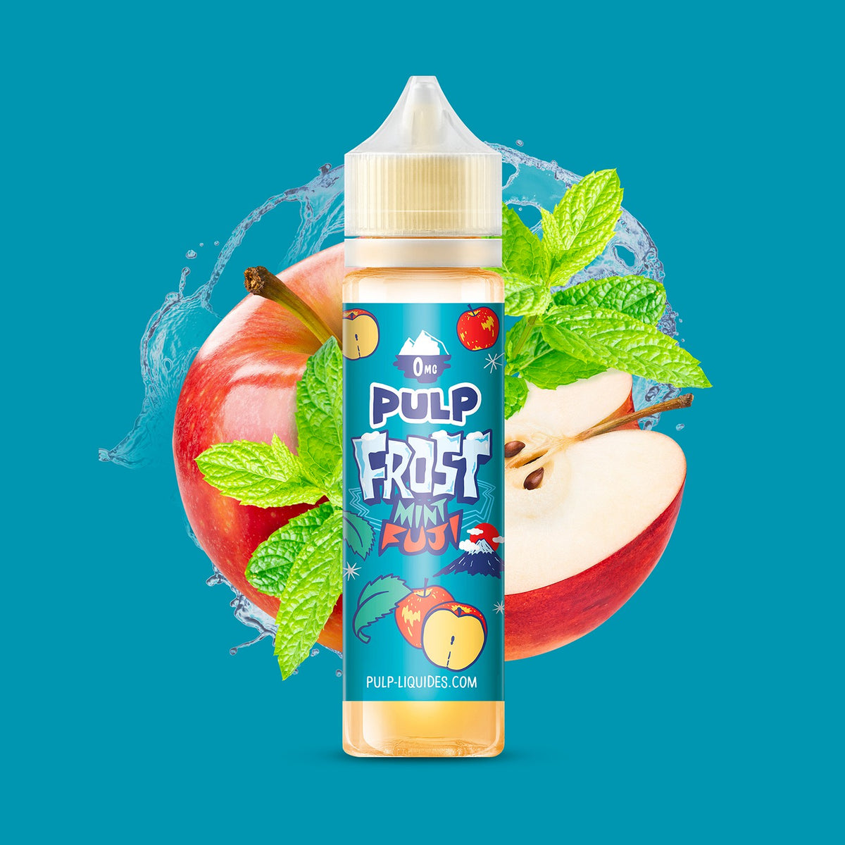 E-liquide Mint Fuji PULP Frost, flacon de 50 mL