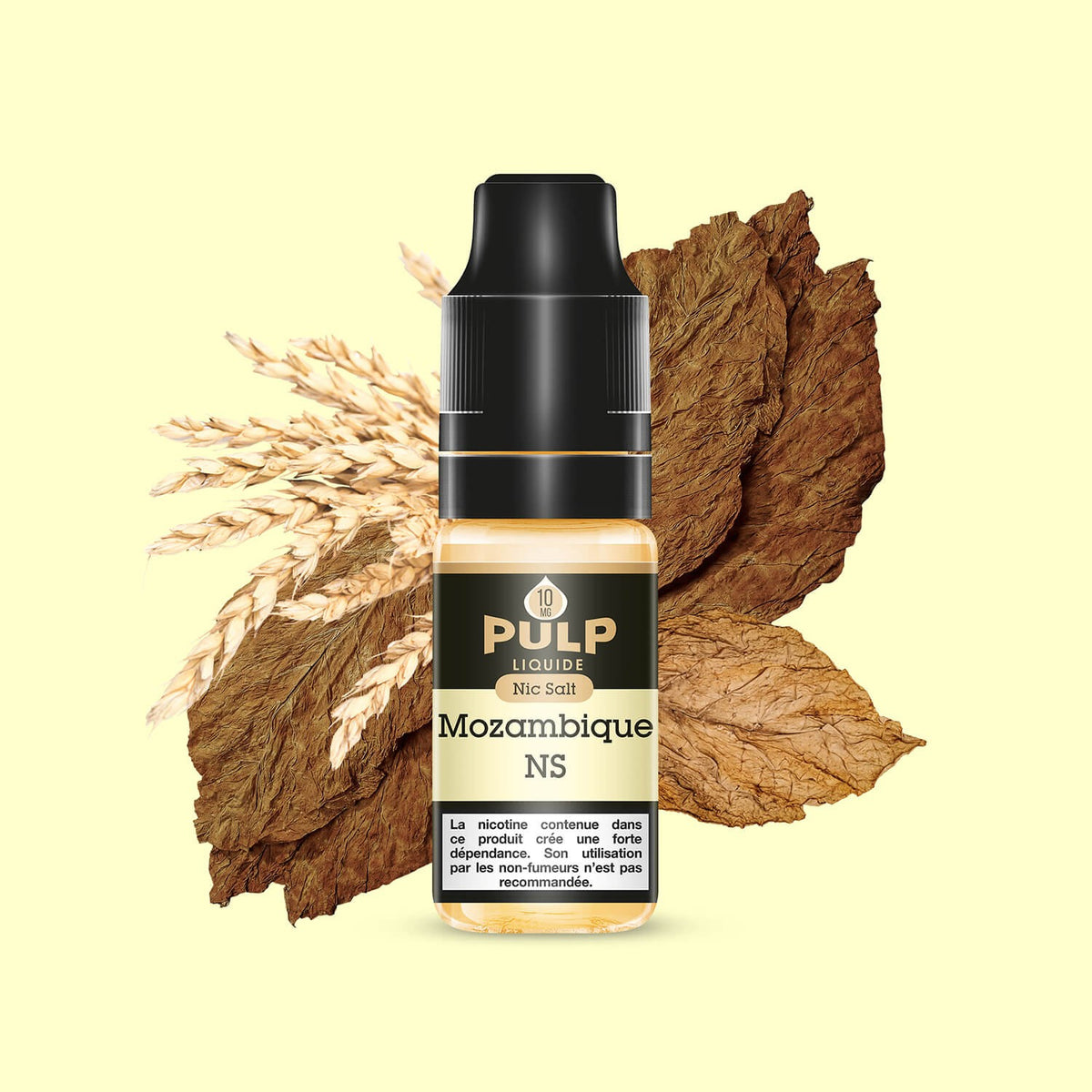 E-liquide Mozambique PULP Nic Salt aux sels de nicotine, flacon de 10 mL