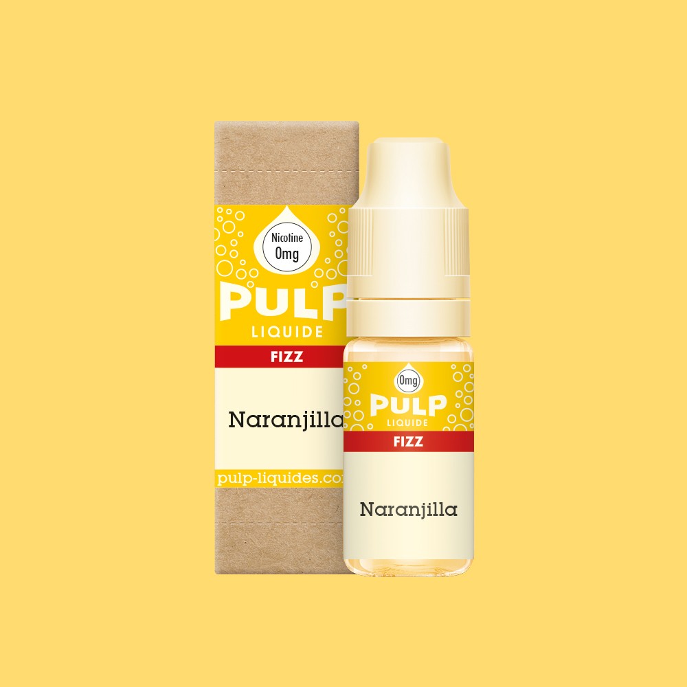 E-liquide Naranjilla PULP Fizz, flacon de 10 mL