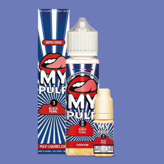 Pack Black Pearl My Pulp 60 mL en 3 mg/mL