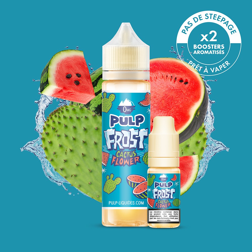 Pack Cactus Flower PULP Frost 60 mL en 6 mg/mL